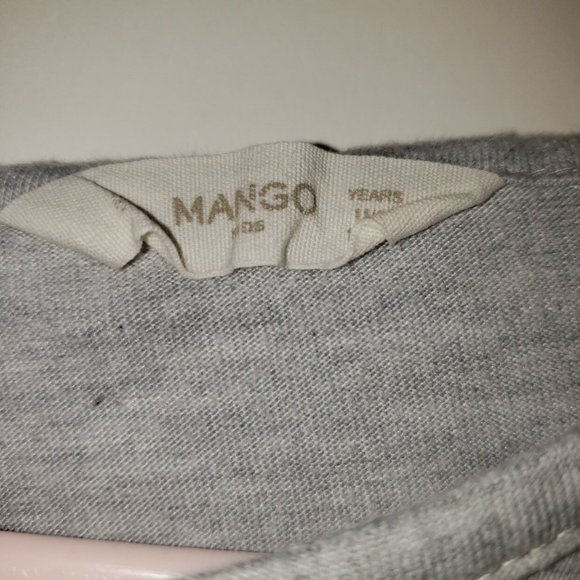 Mango Kids 11 12 Years Print Messages Cotton T-Shi - Picture 5 of 6